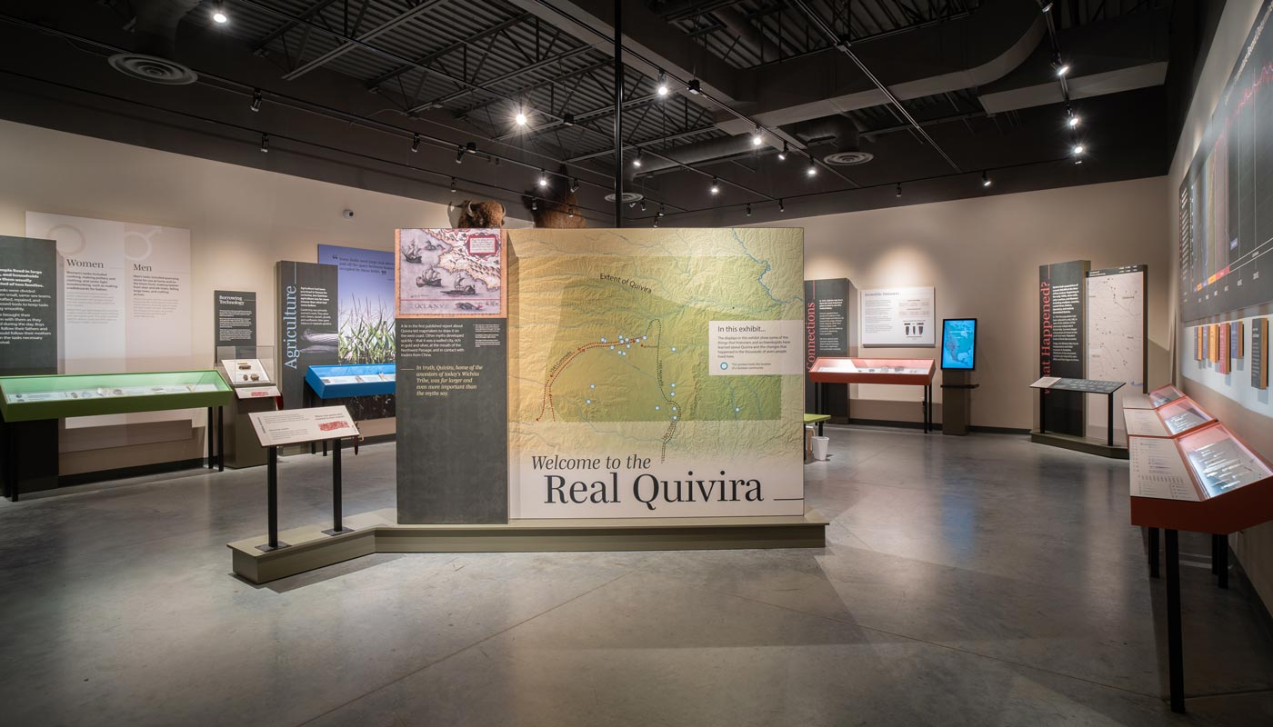 Quivira Exhibit at the McPherson Museum and Arts Foundation in McPherson, Kansas